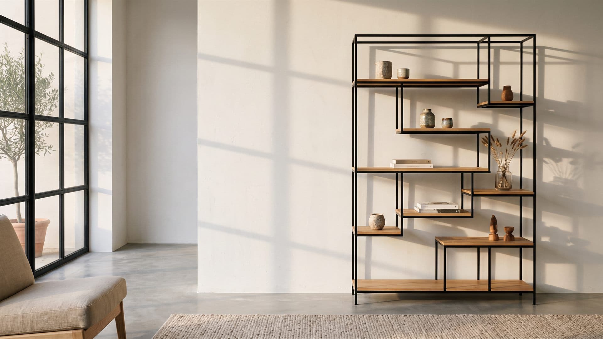 Mueble metálico exclusivo fabricado a medida en Ourense